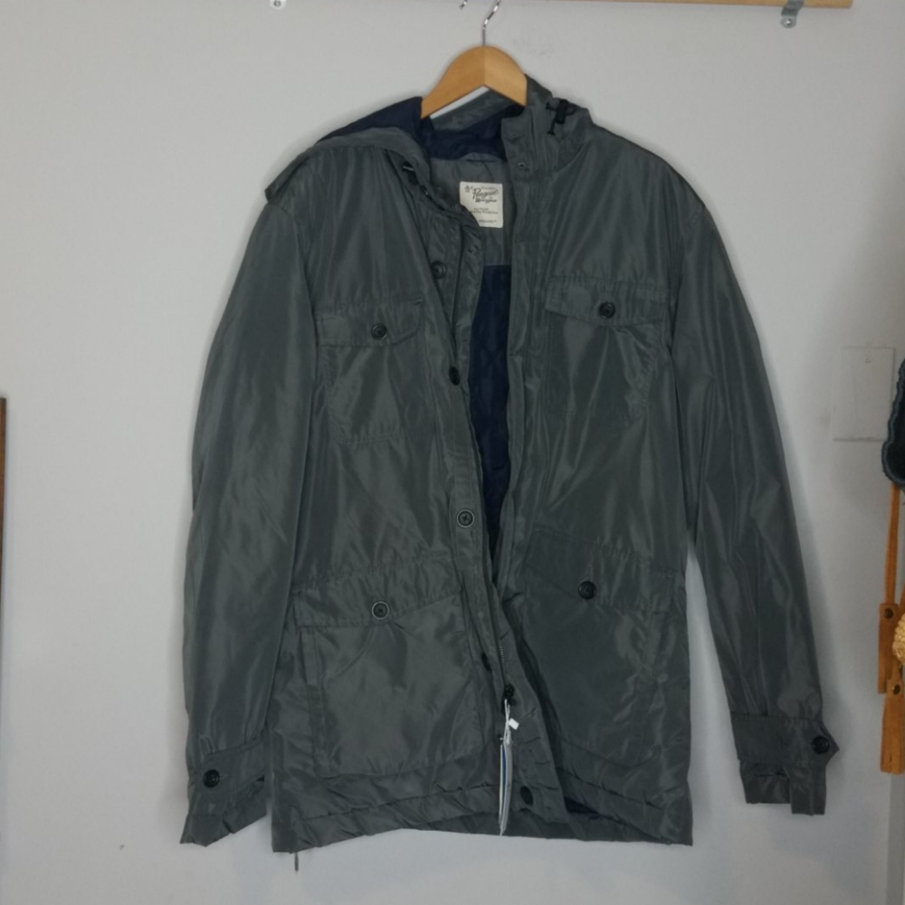 Dark gray Penguin jacket,  brand new